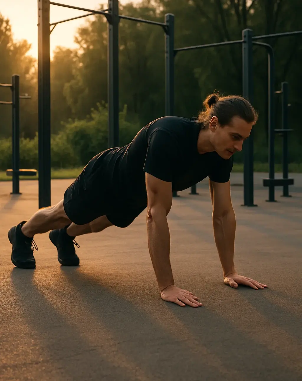 High Plank Background